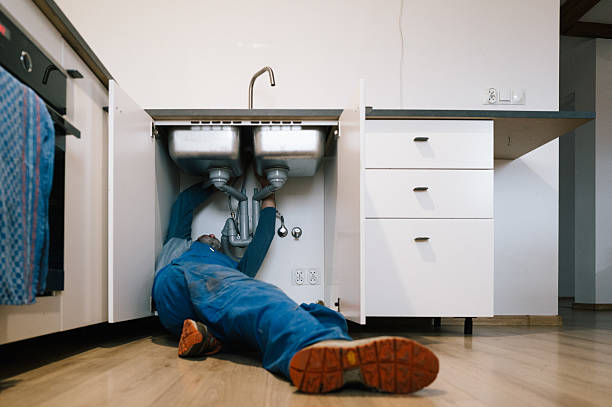 Professional Drain Cleaning technician working in Dellslow, WV